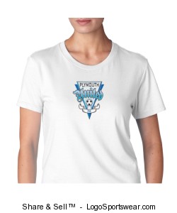 Gildan Ladies 100% Ringspun Cotton Fashion Fit T-Shirt Design Zoom